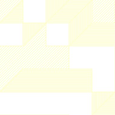 Edward Zajecs 2. Cubo 'nun 1971' deki uygulaması. Esasen 8 taştan oluşan bir Truchet fayans seti ve yerleştirme sanatı illüstrasyonu için kurallar.