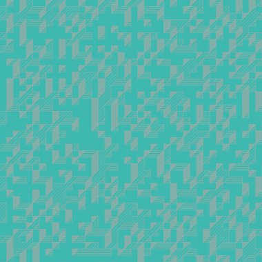 Edward Zajecs 2. Cubo 'nun 1971' deki uygulaması. Esasen 8 taştan oluşan bir Truchet fayans seti ve yerleştirme sanatı illüstrasyonu için kurallar.