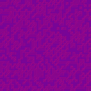 Edward Zajecs 2. Cubo 'nun 1971' deki uygulaması. Esasen 8 taştan oluşan bir Truchet fayans seti ve yerleştirme sanatı illüstrasyonu için kurallar.