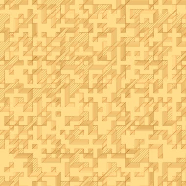 Edward Zajecs 2. Cubo 'nun 1971' deki uygulaması. Esasen 8 taştan oluşan bir Truchet fayans seti ve yerleştirme sanatı illüstrasyonu için kurallar.