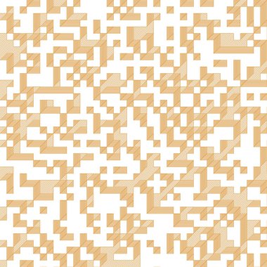 Edward Zajecs 2. Cubo 'nun 1971' deki uygulaması. Esasen 8 taştan oluşan bir Truchet fayans seti ve yerleştirme sanatı illüstrasyonu için kurallar.