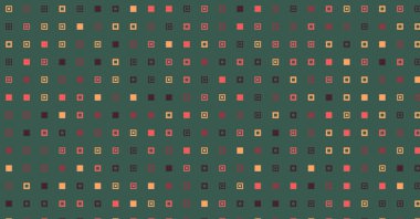 Soyut Renk Yarım Tonlama Noktaları üretken sanat arkaplanı çizimi