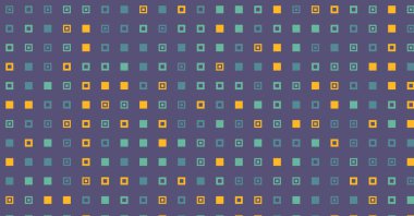 Soyut Renk Yarım Tonlama Noktaları üretken sanat arkaplanı çizimi