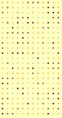 Soyut Renk Yarım Tonlama Noktaları üretken sanat arkaplanı çizimi