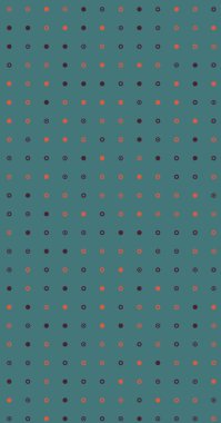 Soyut Renk Yarım Tonlama Noktaları üretken sanat arkaplanı çizimi