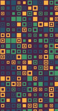 Soyut Renk Yarım Tonlama Noktaları üretken sanat arkaplanı çizimi