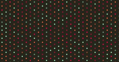 Soyut Renk Yarım Tonlama Noktaları üretken sanat arkaplanı çizimi