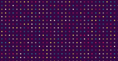 Soyut Renk Yarım Tonlama Noktaları üretken sanat arkaplanı çizimi