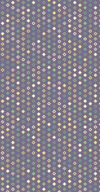 Soyut Renk Yarım Tonlama Noktaları üretken sanat arkaplanı çizimi