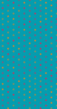 Soyut Renk Yarım Tonlama Noktaları üretken sanat arkaplanı çizimi