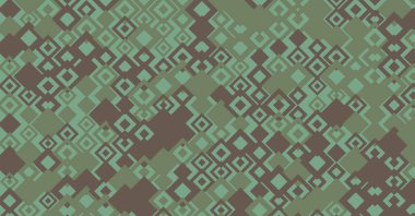 Soyut Renk Yarım Tonlama Noktaları üretken sanat arkaplanı çizimi