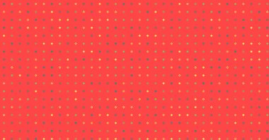 Soyut Renk Yarım Tonlama Noktaları üretken sanat arkaplanı çizimi