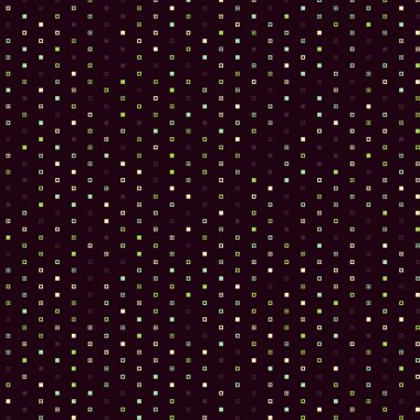 Soyut Renk Yarım Tonlama Noktaları üretken sanat arkaplanı çizimi