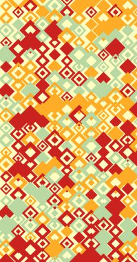 Soyut Renk Yarım Tonlama Noktaları üretken sanat arkaplanı çizimi