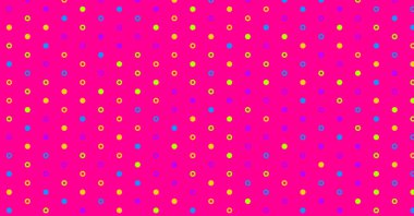 Soyut Renk Yarım Tonlama Noktaları üretken sanat arkaplanı çizimi