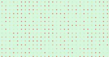 Soyut Renk Yarım Tonlama Noktaları üretken sanat arkaplanı çizimi