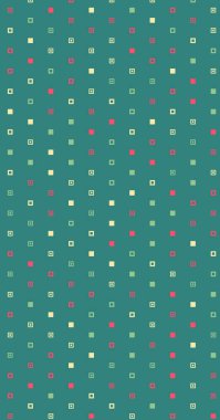 Soyut Renk Yarım Tonlama Noktaları üretken sanat arkaplanı çizimi