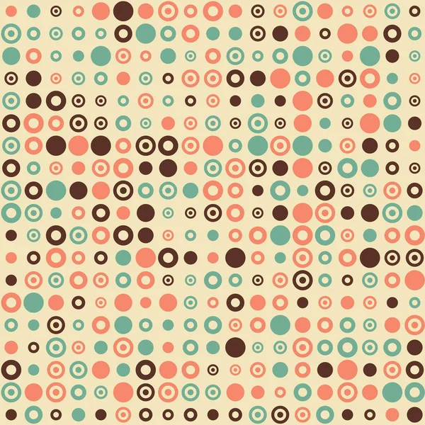 Abstrakte Farbe Halbtonpunkte Generative Kunst Hintergrund Illustration — Stockvektor