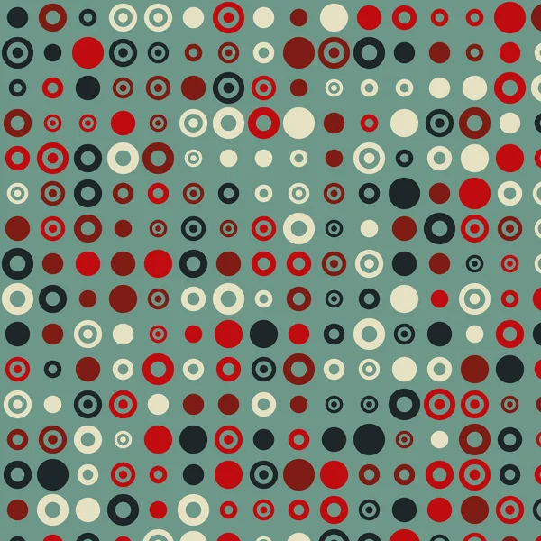 Abstrakte Farbe Halbtonpunkte Generative Kunst Hintergrund Illustration — Stockvektor