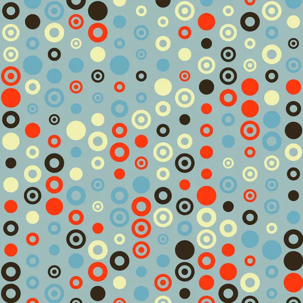 Abstrakte Farbe Halbtonpunkte Generative Kunst Hintergrund Illustration — Stockvektor