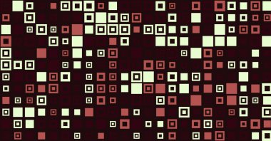 Soyut Renk Yarım Tonlama Noktaları üretken sanat arkaplanı çizimi