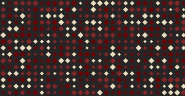 Soyut Renk Yarım Tonlama Noktaları üretken sanat arkaplanı çizimi