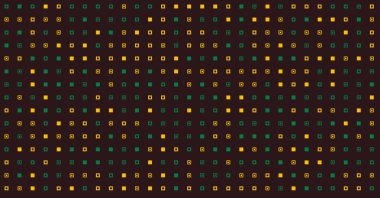 Soyut Renk Yarım Tonlama Noktaları üretken sanat arkaplanı çizimi