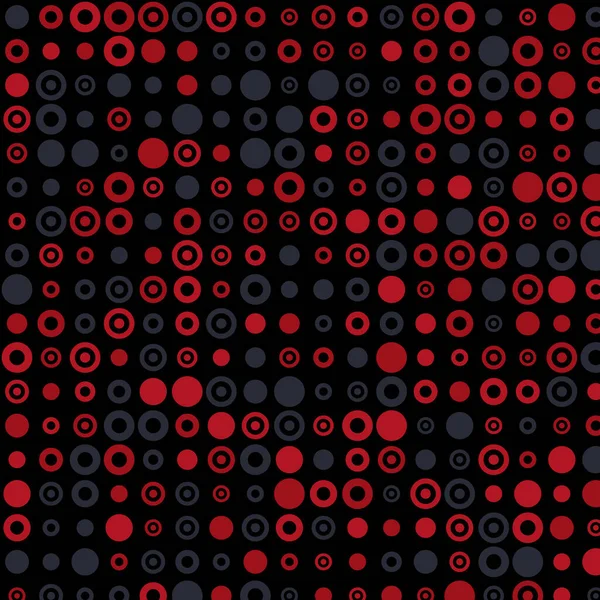 Abstrakte Farbe Halbtonpunkte Generative Kunst Hintergrund Illustration — Stockvektor