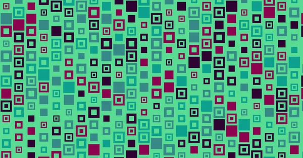 Abstrakte Farbe Halbtonpunkte Generative Kunst Hintergrund Illustration — Stockvektor