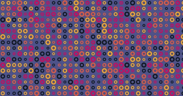 Abstrakcyjny Kolor Halftone Kropki Generatywna Sztuka Tło Ilustracja — Wektor stockowy