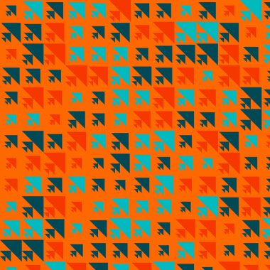 Soyut Renk Yarım Tonlama Noktaları üretken sanat arkaplanı çizimi