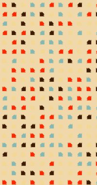 Soyut Renk Yarım Tonlama Noktaları üretken sanat arkaplanı çizimi