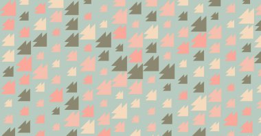 Soyut Renk Yarım Tonlama Noktaları üretken sanat arkaplanı çizimi