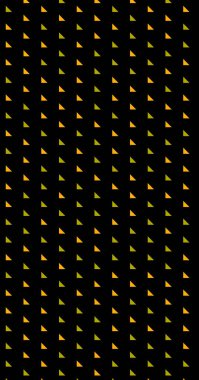 Soyut Renk Yarım Tonlama Noktaları üretken sanat arkaplanı çizimi