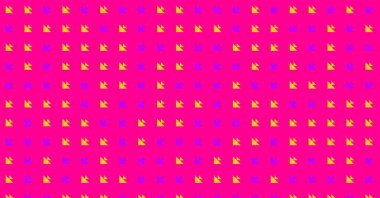 Soyut Renk Yarım Tonlama Noktaları üretken sanat arkaplanı çizimi