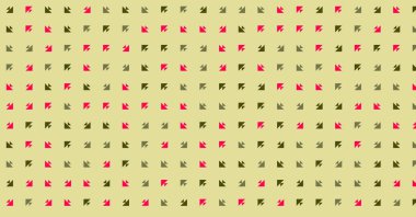 Soyut Renk Yarım Tonlama Noktaları üretken sanat arkaplanı çizimi