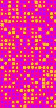 Soyut Renk Yarım Tonlama Noktaları üretken sanat arkaplanı çizimi