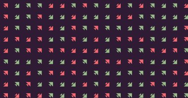 Soyut Renk Yarım Tonlama Noktaları üretken sanat arkaplanı çizimi