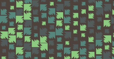 Soyut Renk Yarım Tonlama Noktaları üretken sanat arkaplanı çizimi