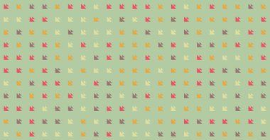 Soyut Renk Yarım Tonlama Noktaları üretken sanat arkaplanı çizimi