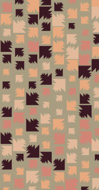 Soyut Renk Yarım Tonlama Noktaları üretken sanat arkaplanı çizimi