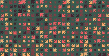 Soyut Renk Yarım Tonlama Noktaları üretken sanat arkaplanı çizimi