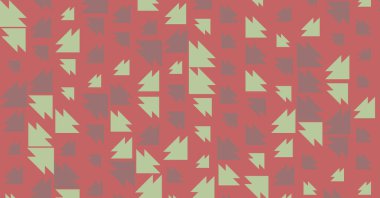 Soyut Renk Yarım Tonlama Noktaları üretken sanat arkaplanı çizimi