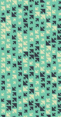 Soyut Renk Yarım Tonlama Noktaları üretken sanat arkaplanı çizimi