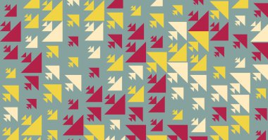 Soyut Renk Yarım Tonlama Noktaları üretken sanat arkaplanı çizimi