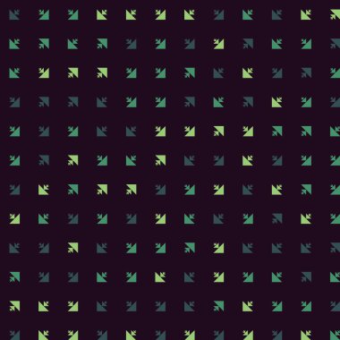 Soyut Renk Yarım Tonlama Noktaları üretken sanat arkaplanı çizimi