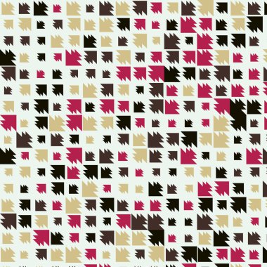 Soyut Renk Yarım Tonlama Noktaları üretken sanat arkaplanı çizimi