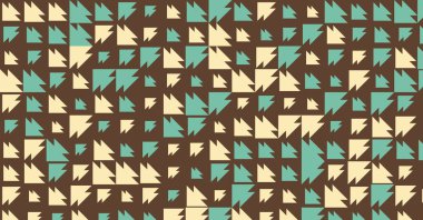 Soyut Renk Yarım Tonlama Noktaları üretken sanat arkaplanı çizimi