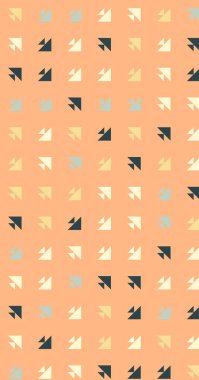 Soyut Renk Yarım Tonlama Noktaları üretken sanat arkaplanı çizimi