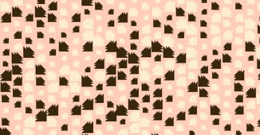 Soyut Renk Yarım Tonlama Noktaları üretken sanat arkaplanı çizimi